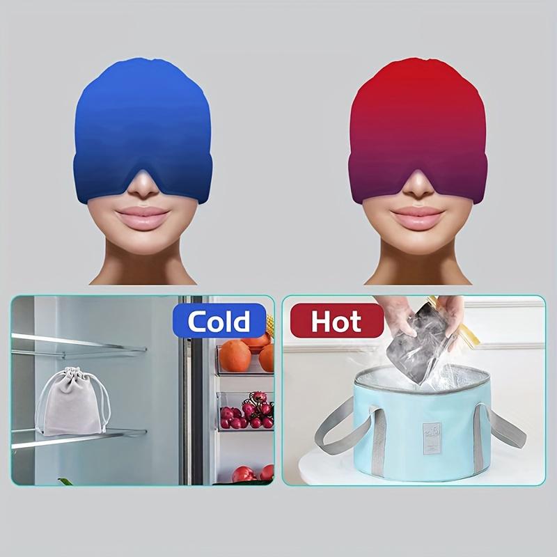 CalmSole migraine cap - one-piece stretchable design