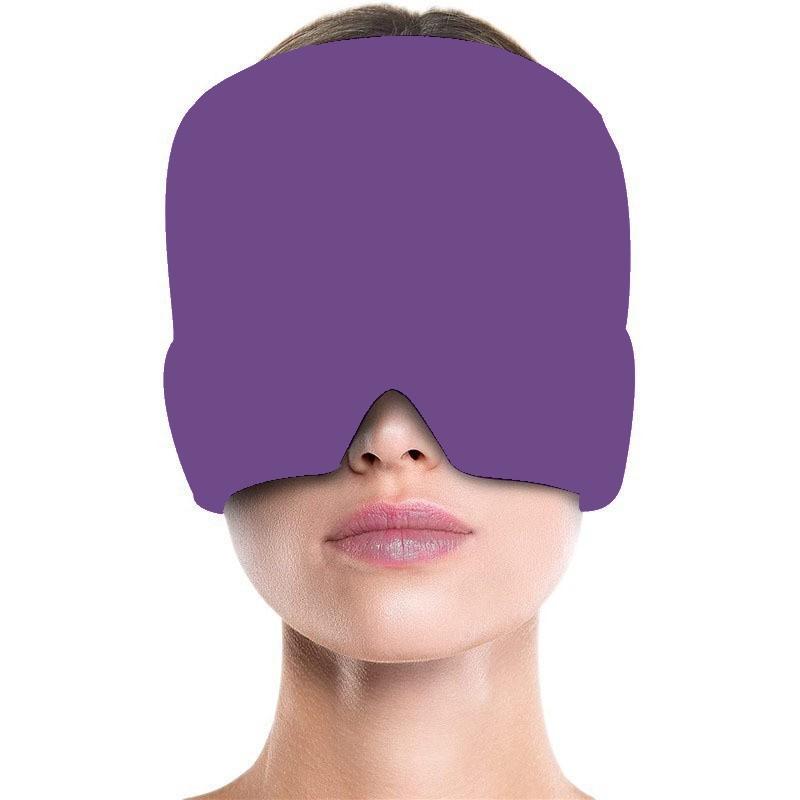 CalmSole migraine relief cap in Purple